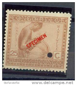 Congo Belge  : Ocb Nr :  110 **  MNH (zie Scan)  Vloors Specimen - Unused Stamps