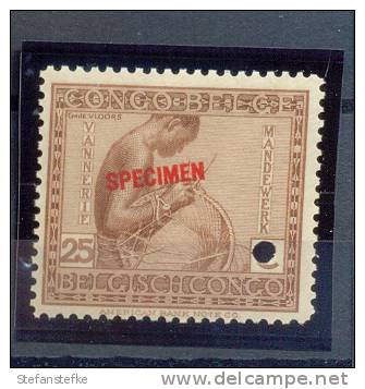 Congo Belge  : Ocb Nr :  110 **  MNH (zie Scan)  Vloors Specimen - Nuovi