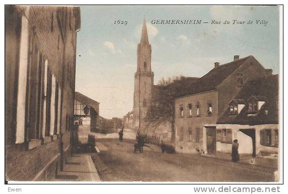 Germersheim. Rue Du Tour De Ville. - Germersheim