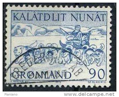 PIA - GROENLANDIA - 1971 : Trasporti Postali In Groenlandia  - (Yv 68) - Used Stamps