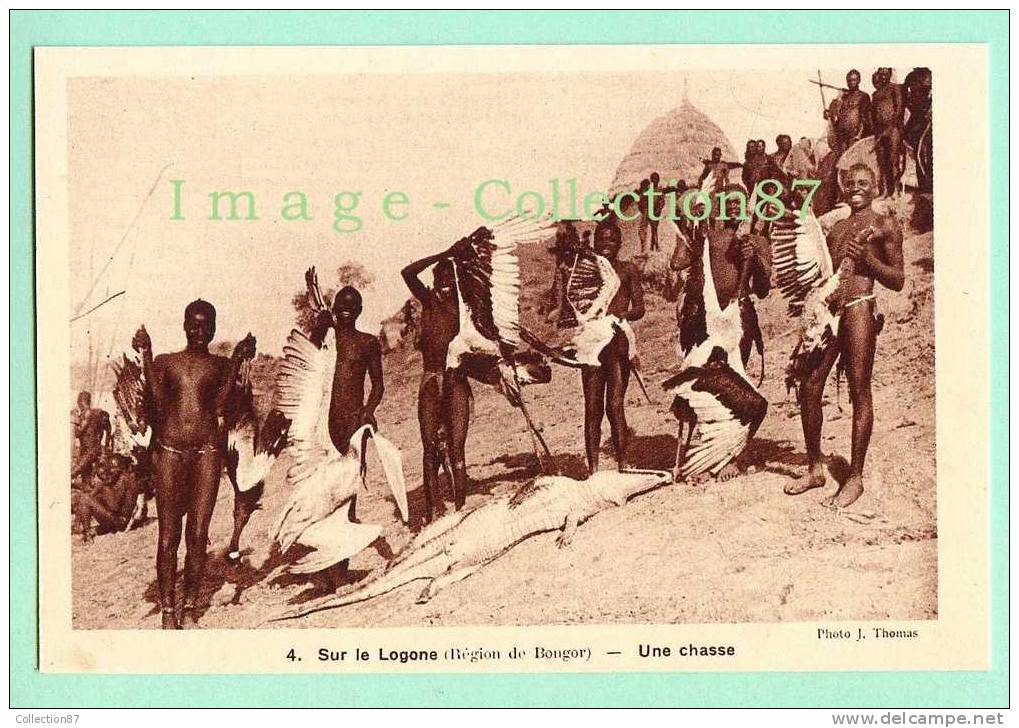 AFRIQUE  FRANCAISE - TCHAD - REGION De BONGOR Sur Le LOGONE - TABLEAU De CHASSE - CHASSEUR - JEUNE HOMME NU - Tschad