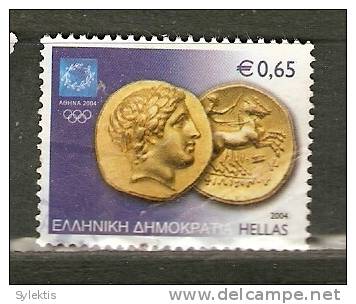 GREECE 2004 0.65 GOLD STATER PHILIP II  USED - Usados