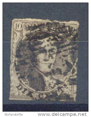 Belgie - Belgique Ocb Nr :  6     Dun Papier  (zie Scan) Medaillons - 1851-1857 Medallions (6/8)
