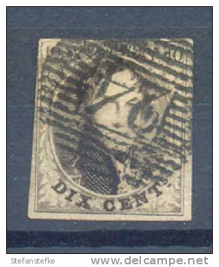 Belgie - Belgique Ocb Nr :  6   P24   Gewoon Papier  (zie Scan) Medaillons - 1851-1857 Medallions (6/8)