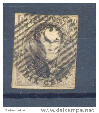 Belgie - Belgique Ocb Nr :  6   P50   Gewoon Papier  (zie Scan) Medaillons Nipa 150 - 1851-1857 Medallions (6/8)