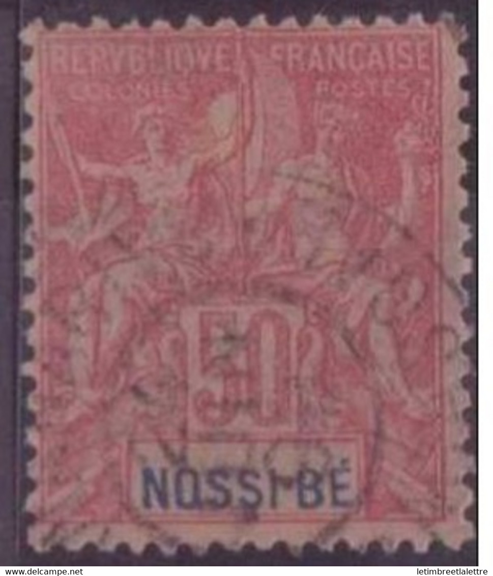 ⭐ Nossi Bé - YT N° 37 - Oblitéré - TBE - 1894 ⭐ - Other & Unclassified