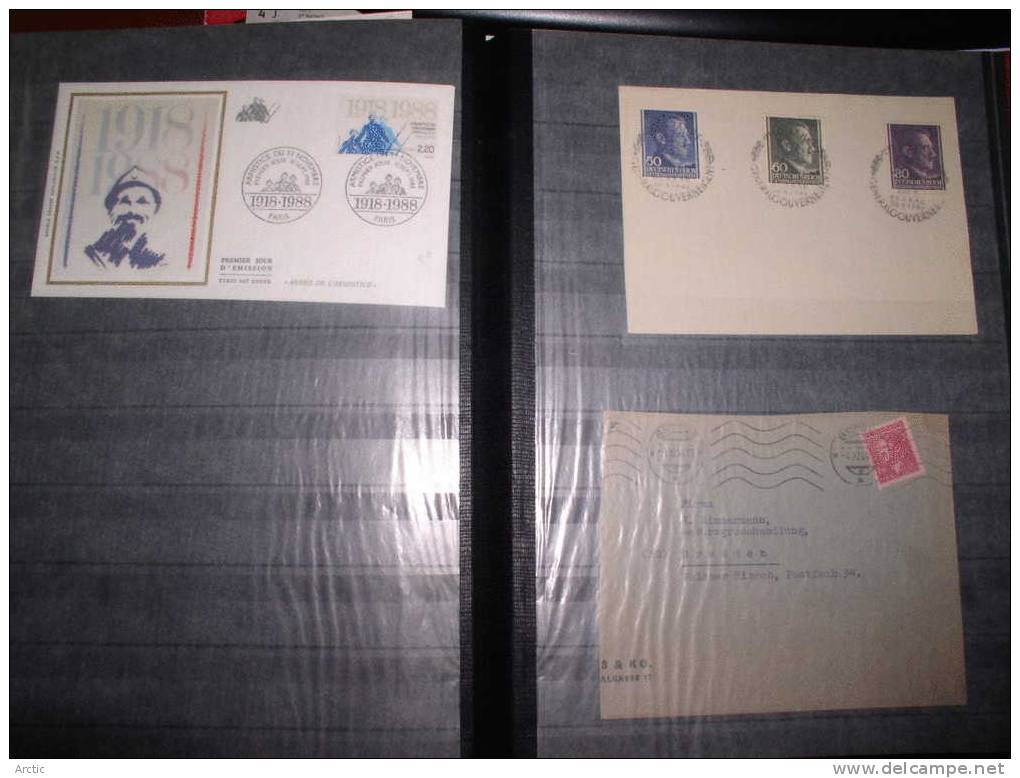 Album timbres et plis Charles de Gaulle