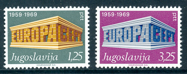 Europa CEPT 1969: Joegoslavie / Yougoslavie / Yougoslavia / Joegoslawien ** - 1969