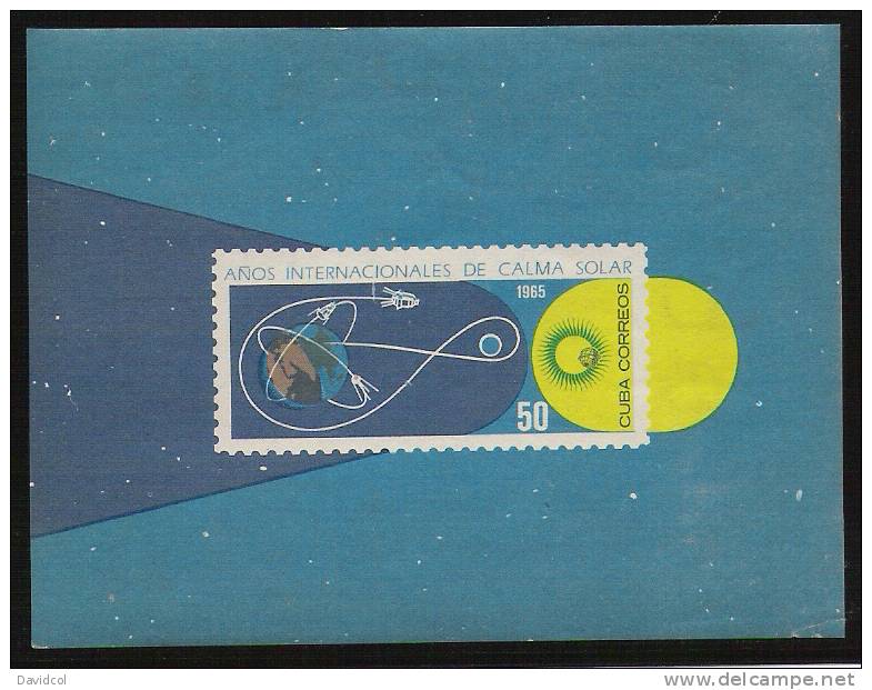 M500.- C UBA.-  1965 .- " AÑO INTERNACIONAL DE CALMA SOLAR   " .- EDIFIL #: 1193  .- MNH.- - Unused Stamps