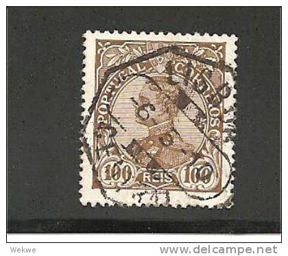 Por Mi.Nr. 163/  - PORTUGAL - König Manuel (weisses Papier) 1910 - Used Stamps