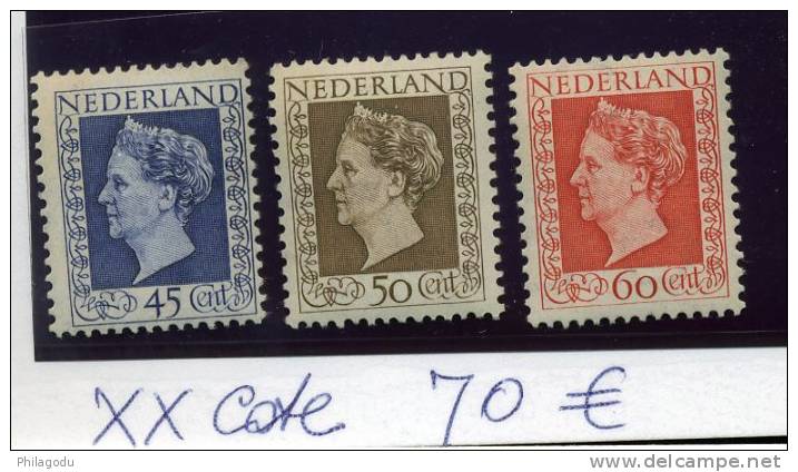 Nederland   Yv. 488/490 **    Postfris     Cote 70 € - Unused Stamps