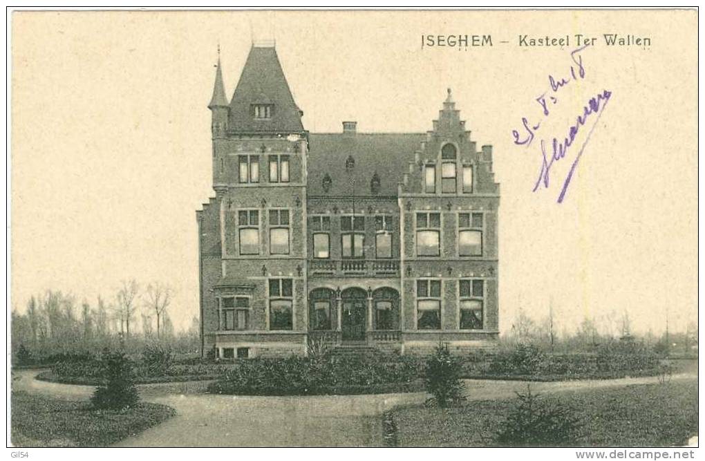 Iseghem - Kasteel Ter Wallen   Mo28 - Izegem