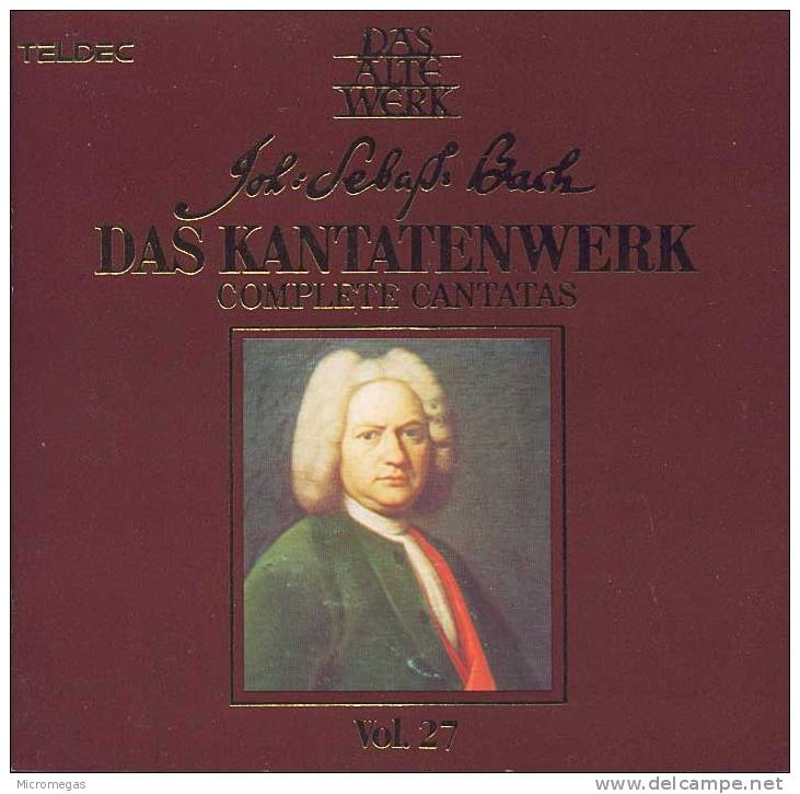 Bach : Cantaes, Vol.27, Harnoncourt, Leonhardt - Klassik