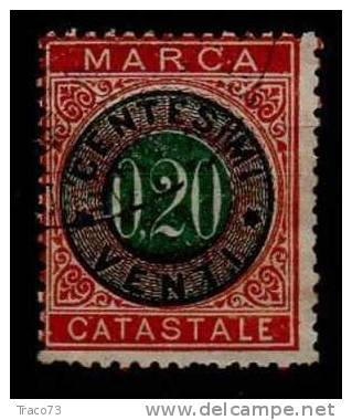 1872 - MARCHE DA BOLLO CATASTALI - Fiscales