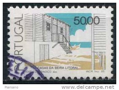 PIA - PORTOGALLO - 1985 : Architettura Popolare - (Yv 1642) - Used Stamps