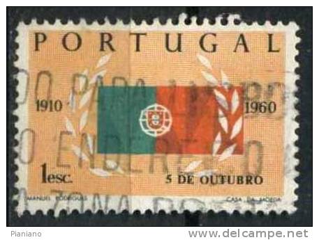 PIA - PORTOGALLO - 1960 : 50° Della Repubblica - (Yv 883) - Used Stamps