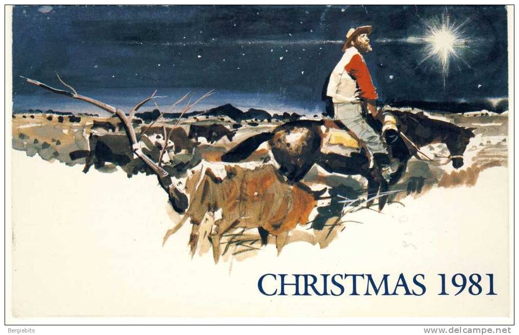 1981 Australia Christmas MNH Presentation Pack As Issued By The Post Office - Neufs