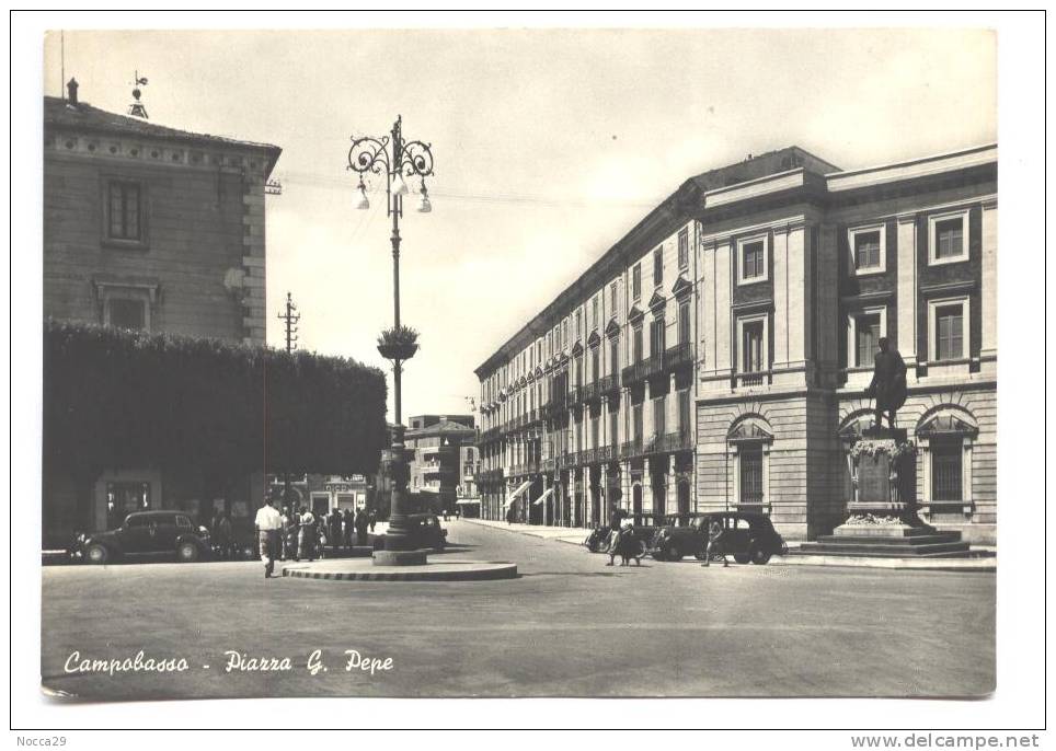 CAMPOBASSO 1954 PIAZZA G. PEPE. ANIMATISSIMA!! - Campobasso