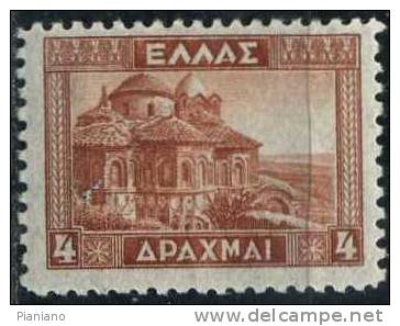 PIANIANO - GRECIA - 1935 : Chiese Bizantina Di Mistra - (Yv 409) - Unused Stamps