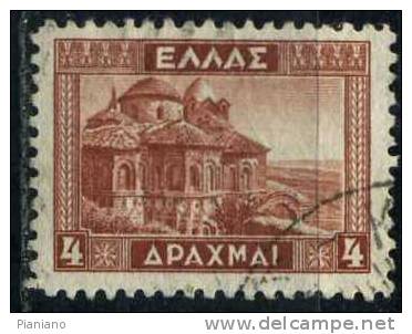 PIA - GRECIA - 1935 : Chiesa Bizantina Di Mistra - (Yv 409) - Usados