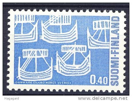 ##1969. Finland: NORDEN. Joint Issue. Michel 654. MNH (**) - Emisiones Comunes