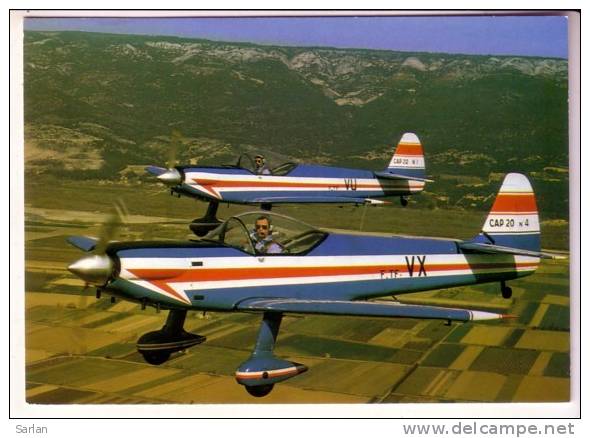 AVIATION , CPM , Cap 20 De L'équipe Voltige De L'armée De L'air - 1946-....: Moderne