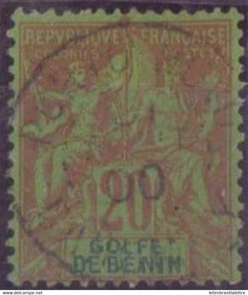 ⭐ Bénin - YT N° 26 - Oblitéré - 1892 ⭐ - Oblitérés