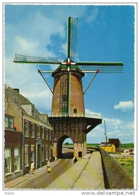 Pays Bas  Holland  Moulin à Vent  CPSM  Non Circulé  TBE - Wijk Bij Duurstede