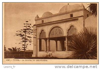 CPA - TUNIS - 1027 - LA KOUBA DU BELVEDERE  - E. M. T. - Túnez
