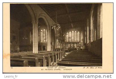 CPA - TOWER OF LONDON - ST PETER'CHAPEL - INTERIOR - 10 - H. M. - Tower Of London