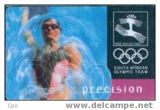 # SOUTH_AFRICA TNAW Olympic - Precision 10 Gpt -sport,natation,swimming-  Tres Bon Etat - Südafrika