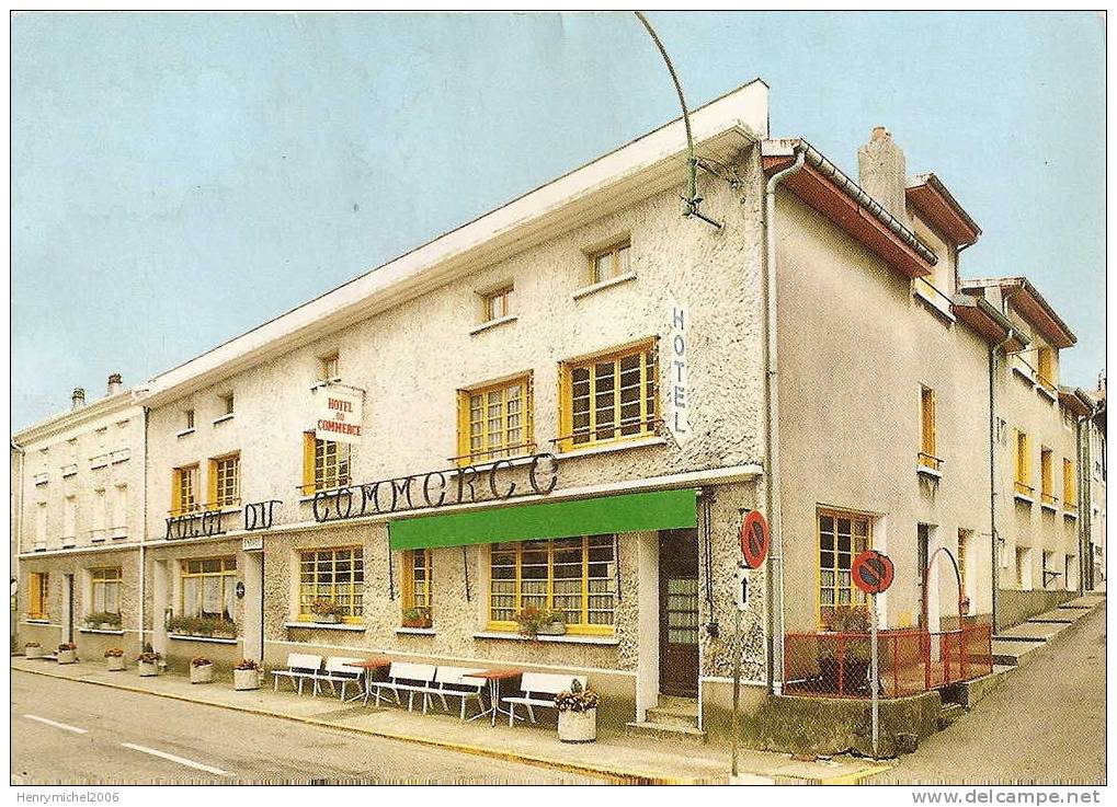 Bains Les Bains -88 - Vosges , Hotel Du Commerce 10-12 Rue Du G Leclerc - Bains Les Bains