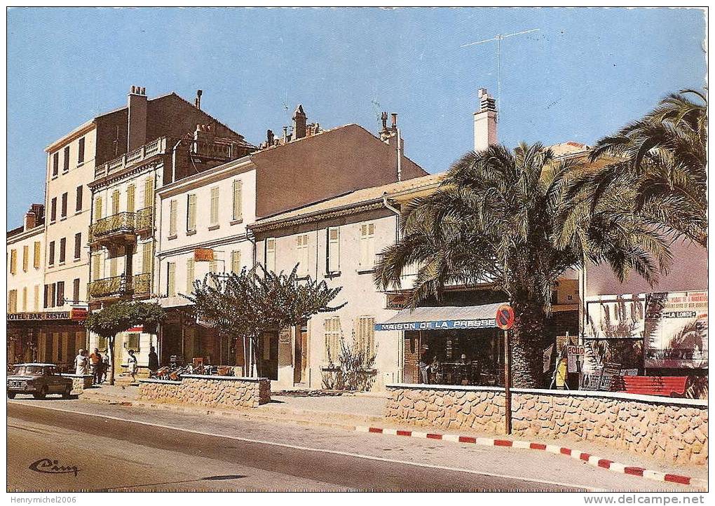 La Londe, Avenue Georges Clemenceau, Maison De La Presse , Ed Cim, Au Tampon Pub - La Londe Les Maures