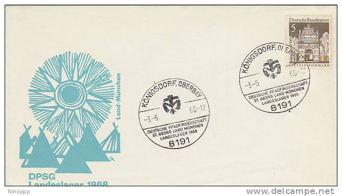 Germany-1968 DPSG Landeslager  Scout Camp Souvenir Cover - Other & Unclassified