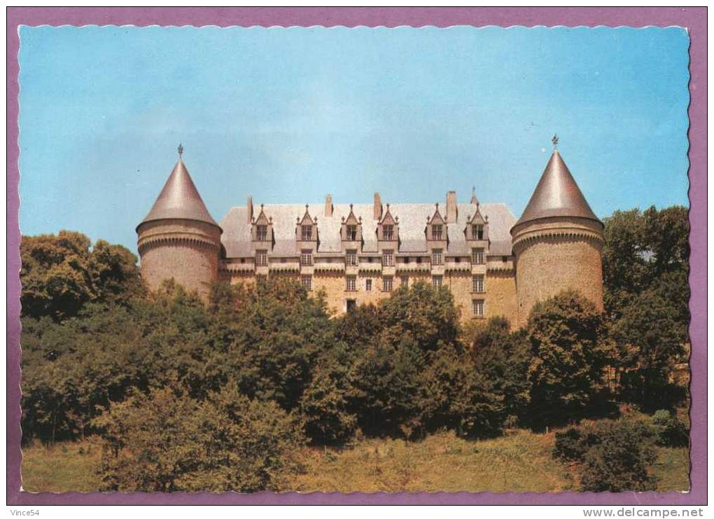 ROCHECHOUART - Le Château. . Ed. Marcel FAROU N° 4C. Dentelée Non Circulé. 2 Scans - Rochechouart