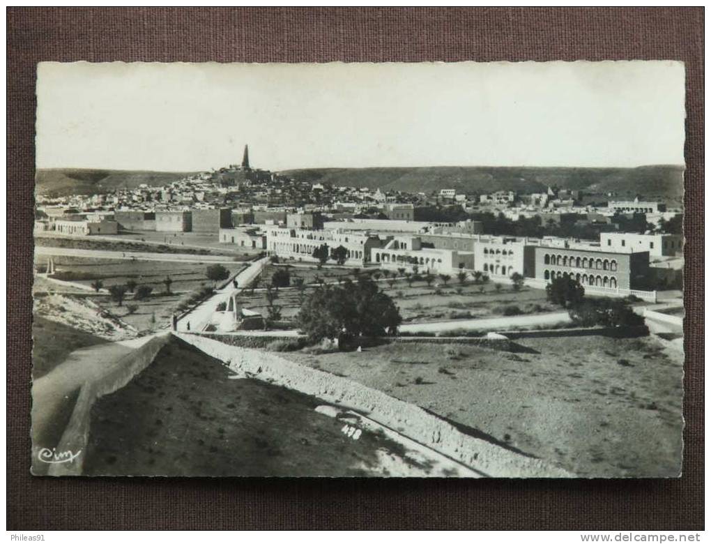 ALGERIE GHARDAIA (M´ZAB) Vue Générale 1960 Edit. CIM N°102 CPSM Petit Format - Ghardaia