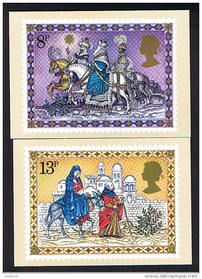 4 X Mint GB 1979 Christmas PHQ Cards  - Ref 395 - Cartes PHQ