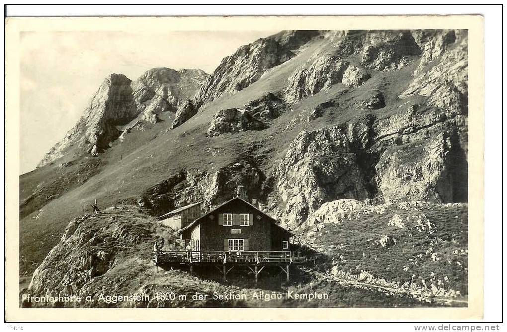 Pfronterhütte A. Aggenstein Der Sektion Allgaü Kempten - Kempten