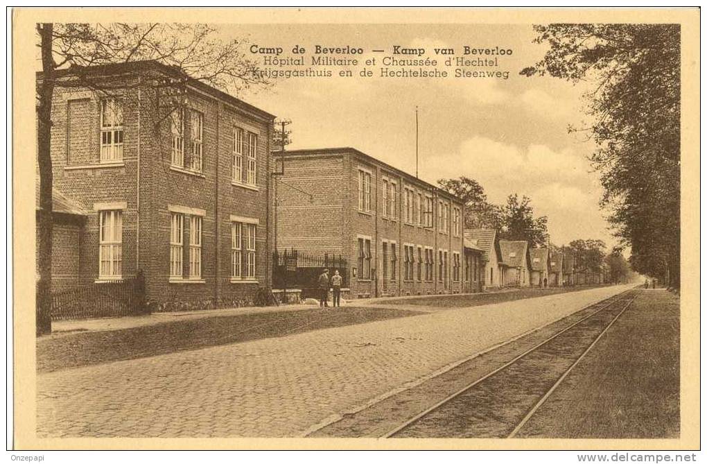 LEOPOLDSBURG - Kamp Van Beverlo - Krijgsgasthuis En De Hechtelsche Steenweg - Leopoldsburg (Beverloo Camp)