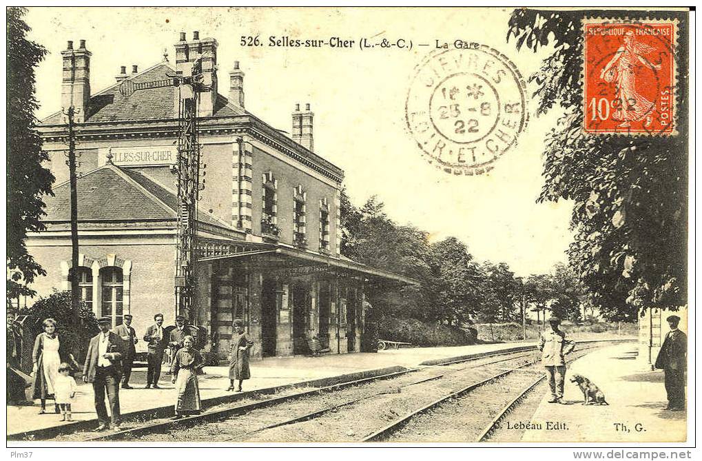 SELLES SUR CHER - La Gare, Vue Intérieure - Selles Sur Cher