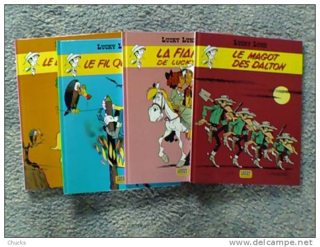 Lot De 9 BDs Publicitaires Lucky Luke ESSO 1994 Et 2001 - Lucky Luke