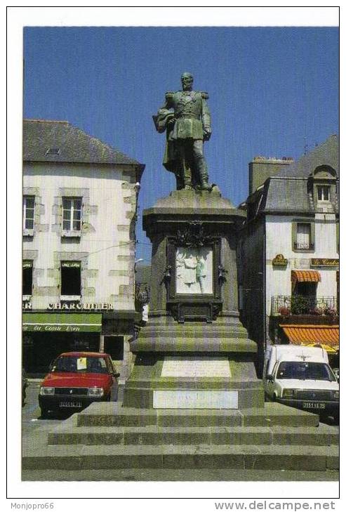 CPM De Lesneven   Statue Du GI Le Flô - Lesneven