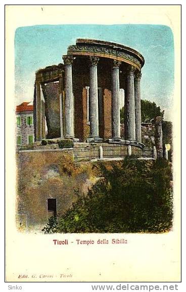 Tivoli-Tempio Della Sibilla - Tivoli