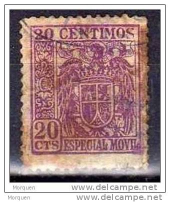 Lote 5 Sellos Sello Especial Movil 1 - Revenue Stamps