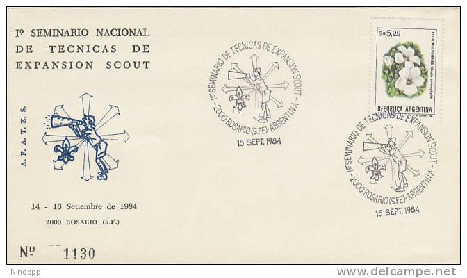 Argentina-1984 1st National Seminary Of Scout Expansion Souvenir Cover - Other & Unclassified