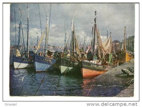 CPSM SABLES D ' OLONNE VENDEE Port Bateaux De Pêche SUN 2ième Choix - Sables D'Olonne