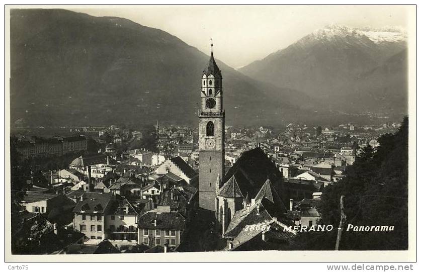 Italie - Merano - Panorama - Bolzano (Bozen)