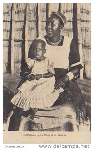 ZAMBEZE / LA REINE  ET LA PRINCESSE   //   REF11667 - Zambia