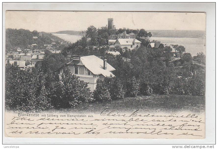 BLANKENESE / MIT SÜLIBERG VOM BISMARCKSTEIN AUS. - Blankenese