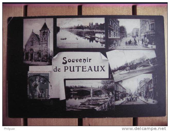 PUTEAUX Souvenirs De PUTEAUX Carte A Vues Multiples - Puteaux